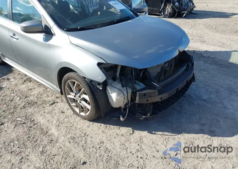 2013 Nissan Sentra Sr из США, поврежденный, VIN 3N1AB7AP7DL622917